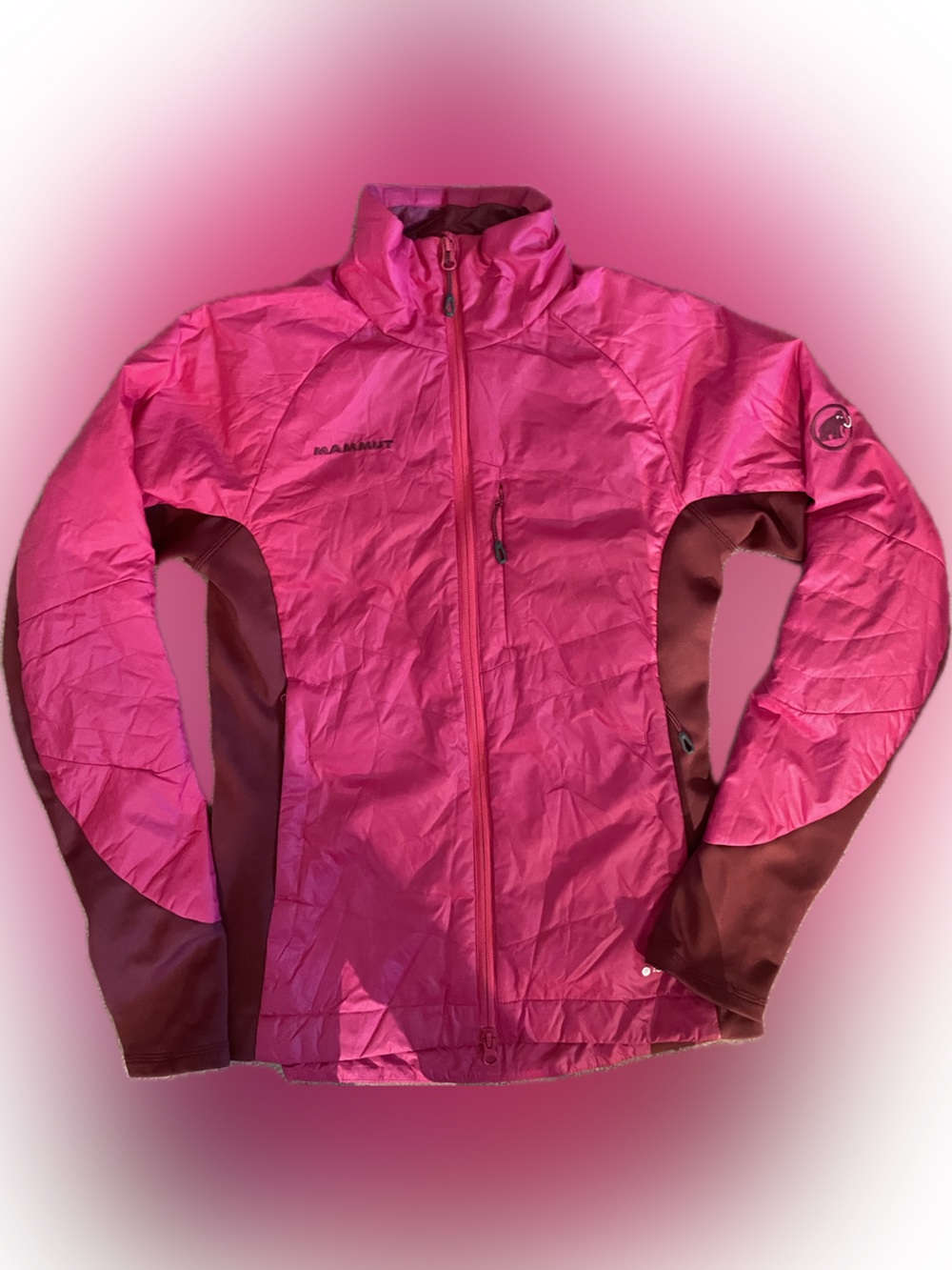 Mammut Women's Pink Insulated Jacket; size S